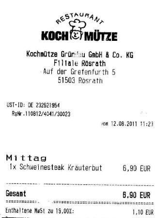 ighf Hffner Kochmtze Restaurant